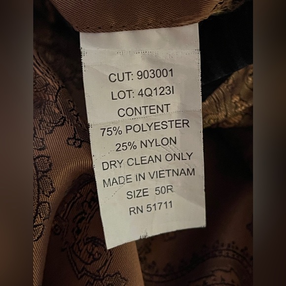 Assets Andrew Fezza black corduroy blazer - Size 50R - Picture 12 of 16